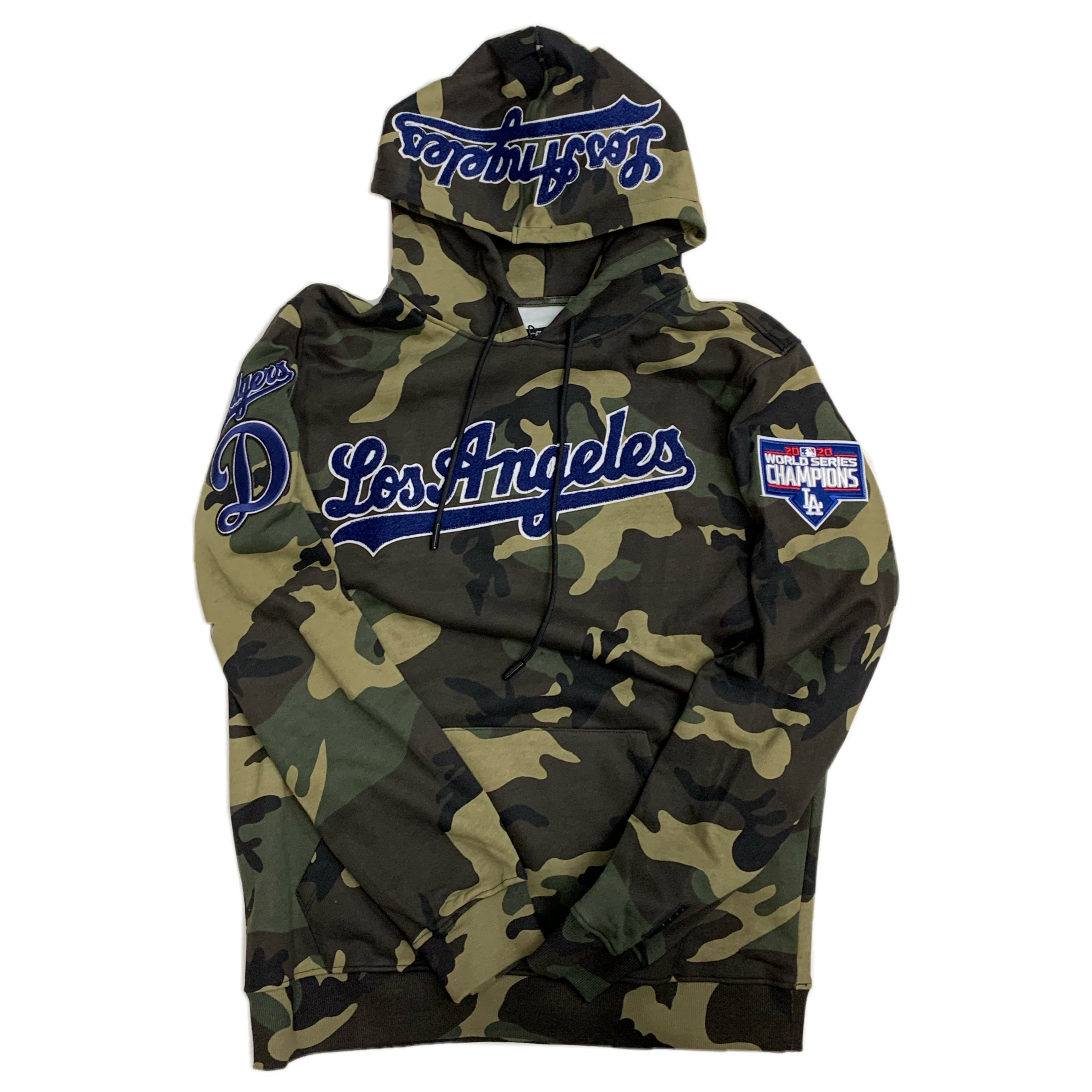 Los Angeles Dodgers Men's Camo Hoodie