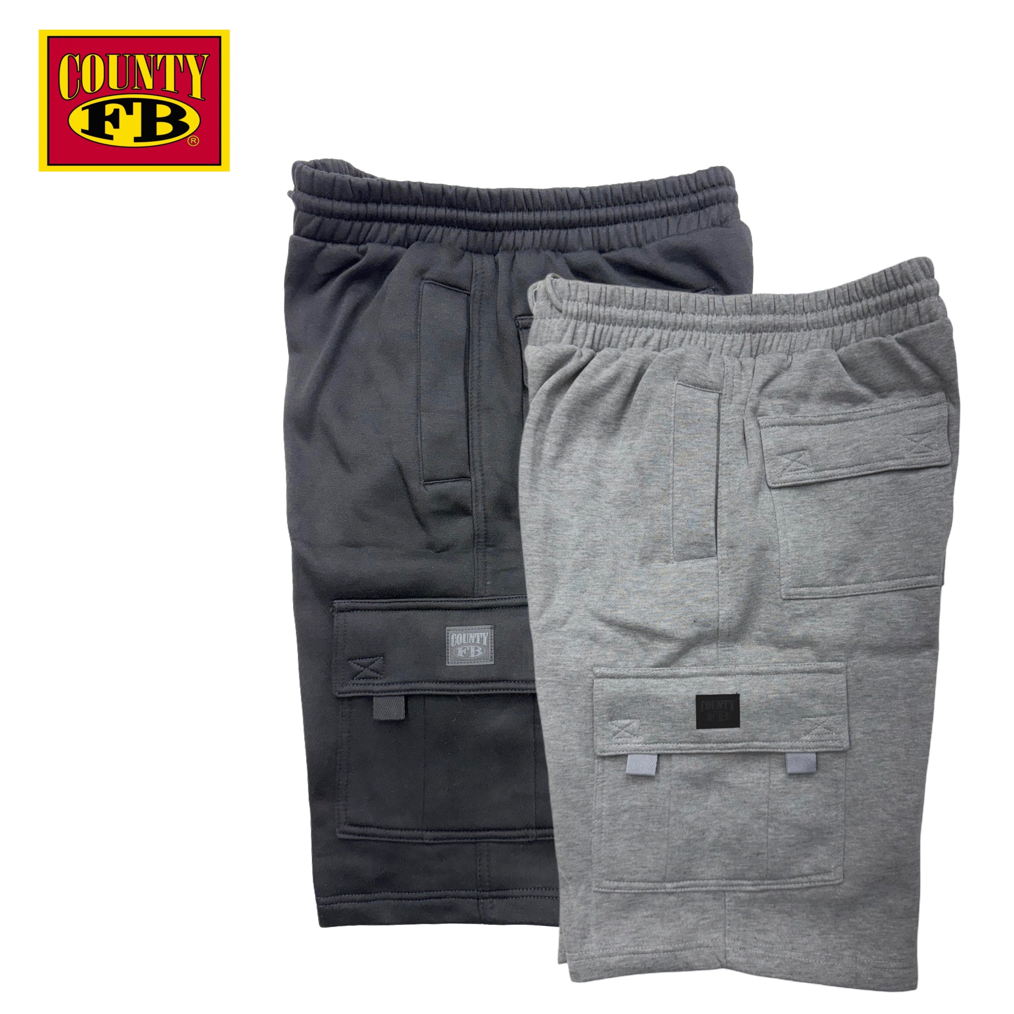 FB County Fleece Cargo Shorts
